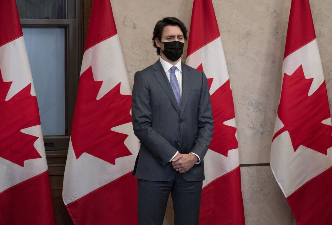 Trudeau masked